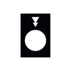 Schneider Electric - Harmony XAC Tekstschild vr drukknop/signaallamp Type Zb2By2956