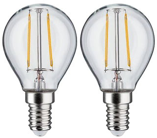 Paulmann - LED-lamp pak van 2 kogell. 2w e14