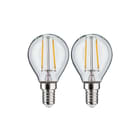 Paulmann - LED-lamp pak van 2 kogell. 2w e14