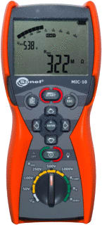 Sonel - Isolatieweerstandsmeter Mic-10 Isolatieweerstndmtr