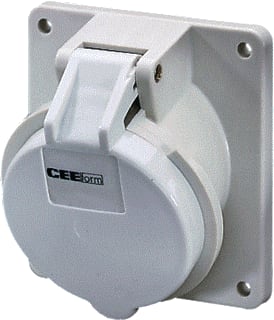 Mennekes - CEE-contactdoos, aanbouw 3217