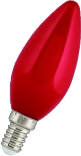 Bailey - Party Bulb LED-lamp led c35 e14 240v 1w rood
