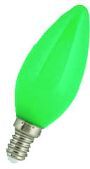 Bailey - Party Bulb LED-lamp led c35 e14 240v 1w groen