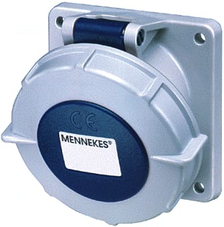 Mennekes - Twincontact CEE-contactdoos, aanbouw 3573