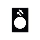 Schneider Electric - Harmony XAC Tekstschild vr drukknop/signaallamp Type Zb2By2917