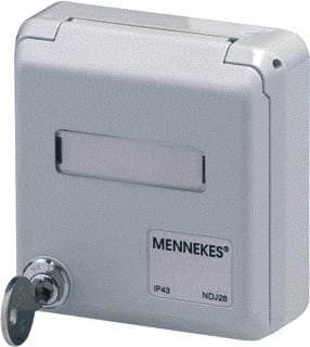 Mennekes - Cepex Datacontactdoos twisted pair 4324