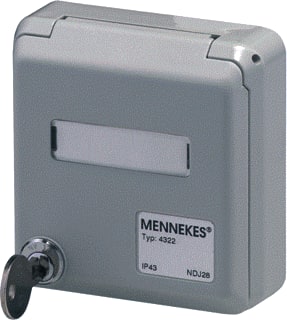 Mennekes - Cepex Datacontactdoos twisted pair 4377