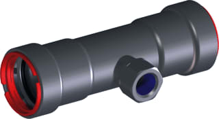 VSH - PowerPress C9418 Fitting met 3 aansluitingen Pwp T-St 2Xrp1/2X2