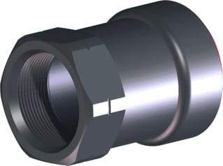 VSH - PowerPress C9402 Fitting met 2 aansluitingen Pwp Kop Re 2Xrp2