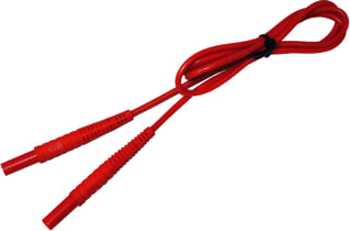 Sonel - Toebeh./onderdelen meetinstrument meetsnr 4mm plug 1,2m rood