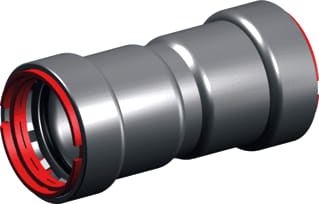 VSH - PowerPress C9401 Fitting met 2 aansluitingen Pwp Kopp Re 1.1/4X1.1/4