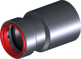 VSH - PowerPress C9407 Fitting met 2 aansluitingen Pwp Verloop 2X1.1/4