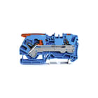 Wago - TOPJOB S 2106 Verbindingsrijgklem 2Dr Klem Knop 6Mm2 Bl