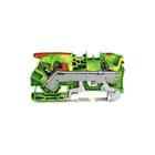 Wago - TOPJOB S 2106 Verbindingsrijgklem 2Dr Klem Knop 6Mm2 Gr-Gl