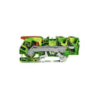 Wago - TOPJOB S 2106 Verbindingsrijgklem 3Dr Klem Knop 6Mm2 Gr-Gl