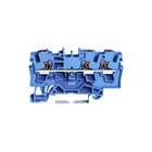 Wago - TOPJOB S 2204 Verbindingsrijgklem 3Dr Klem Kn 4Mm2 Test Bl