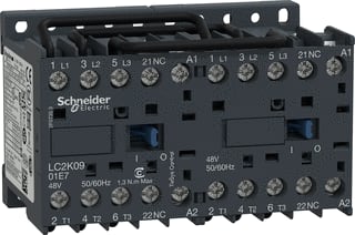 Schneider Electric - TeSys Magneetschakelaarcombinatie Omkschak Lc2K0901B7