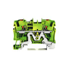 Wago - TOPJOB S 2204 Aardrijgklem 2Dr Akl 4Mm2 Test Gr-Gl