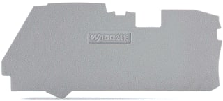 Wago - Eindplaat rijgklem 2116-1291