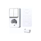 Jung - AP600 Combinatie schakelaar/wcd Combi Serie Ra Awit