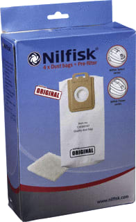 Nilfisk - Toebeh./onderdelen voor stofzuiger 4Stk Select Stofzak
