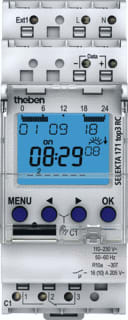 Theben - SELEKTA Digitale schakelklok vr paneelbouw 171 Top3 Rc