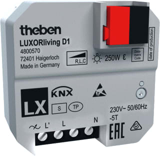 Theben - LUXORliving Dimactor bussysteem D1