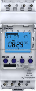 Theben - TR Digitale schakelklok vr paneelbouw Dig Schakklok 611 Top3
