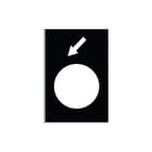 Schneider Electric - Harmony XAC Tekstschilddrager drukknop/sign.lmp Type Zb2By2966