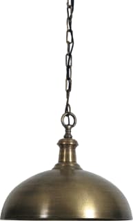 SCS - Pendelarmatuur demi ruw oud brons