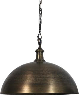SCS - Pendelarmatuur demi ruw oud brons