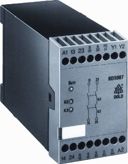 Dold - BD5987 BD5987.02 Relais vr veiligheidsstroomcircuits Noodrel. Bd5987.02/001 2