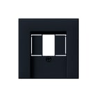 Gira - Systeem 55 Inzetplaat schakelmateriaal Inzpl 1/2 Ldsp/Usb Zmt 55