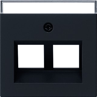 Gira - Systeem 55 Inzetplaat schakelmateriaal Bedelem Cpl 2Xmj Zmt