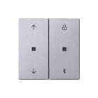 Gira - Systeem 3000 Systeem 55 Intelligent bedieningselement S3000 Jal+Kl Bt 55 Alu