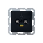 Gira - Systeem 55 Potentiaalvereffeningscontactdoos Potentveref Ds 2V 55 Zmt