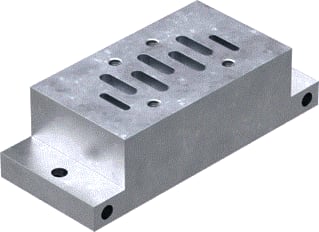 Festo - Bevestiging vastpunt nau-1/4-1b-iso