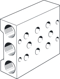 Festo - Bevestiging vastpunt Prs-1/8-3-B