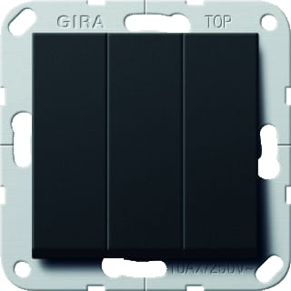 Gira - Systeem 55 Installatieschakelaar Wipscha Bs 3V Uit 55 Zmt
