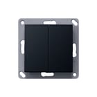 Gira - Systeem 55 Hand-/wandzender bussysteem Wandzend Enocean 2V Zmt