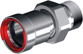 VSH - PowerPress C9435 Fitting met 2 aansluitingen Pwp 3-Del Kop 1.1/4Xr1.1/4