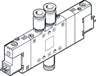 Festo - Magneetafsluiter cpe18m2h5/3eqs8