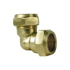 Conex Bänninger - Sanbra Fitting met 2 aansluitingen Nik Knie Kopp 15Mm