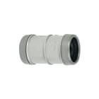 Wavin - Wadal Fitting met 2 aansluitingen Wafx Overschuifmof 40Mm 2Xmof