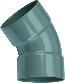 Wavin - Wadal Fitting met 2 aansluitingen Wadl Bocht 45G 50 2Xm L