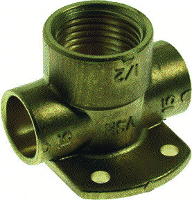 VSH - Soldeer C1042 Muurplaat 15X1/2"X15 Laag