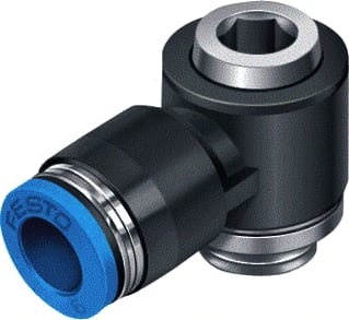 Festo - Fitting met 2 aansluitingen qslv-g1/8-8-i