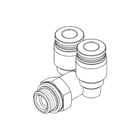 Festo - Fitting met 3 aansluitingen qsyl-g3/8-8