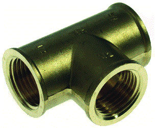 VSH - Draad D1118 Fitting met 3 aansluitingen T-Stuk 1/2"