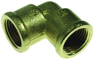 VSH - Draad D1116 Fitting met 2 aansluitingen Knie 1/2"Binxbin Chroom
